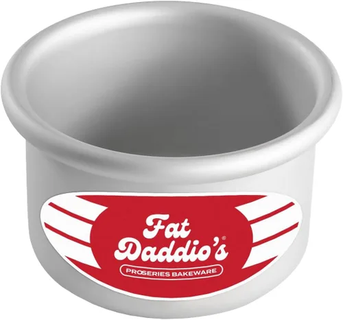 Vista 65 de Fat Daddio's Juego de moldes para pasteles redondos uniformes de aluminio anodizado de 4 niveles, profundidad de 2 pulgadas