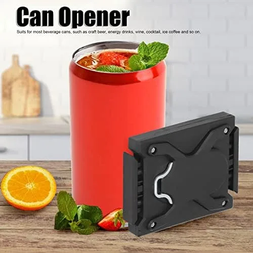 Vista 2 de Abrelatas, cerveza, borde suave, abrelatas, herramienta de apertura de mano, removedor superior para cerveza, bebida, café, soda