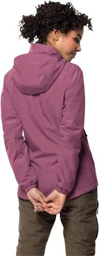 Vista 3 de Jack Wolfskin Chaqueta Stormy Point Mujer W Cuarzo violeta