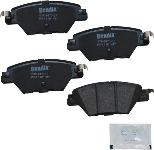 Vista 178 de Bendix Priority1 CFC154 - Juego de pastillas de freno de disco para Avanti II, Century, LeSabre, Regal, Riviera, chasis comercial, DeVille