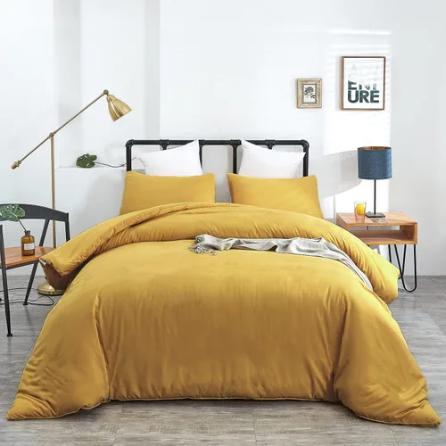 Vista 17 de Wellboo - Juego de edredón de tamaño matrimonial, ropa de cama de color gris gradiente sólido, gris plateado, gris claro, modernos, simples, blancos