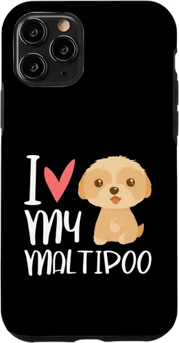 Vista 27 de iPhone 16 Maltipoo Dog Lover Hybrid Multipoo Breeder Heart Fur Parent Case