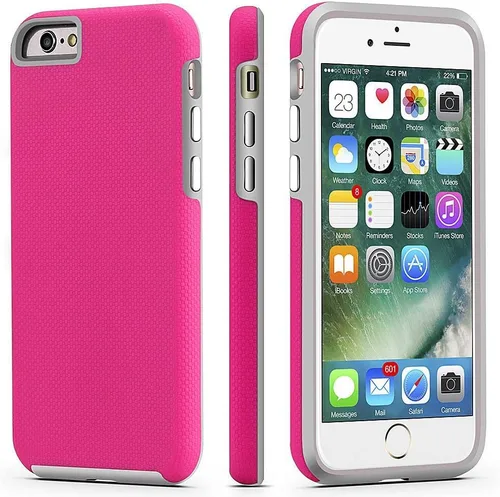 Vista 8 de Funda para iPhone 5/5s/SE, funda Dual Guard resistente al impacto y a rasguños con protección contra caídas Celebre para iPhone 5/5S/SE