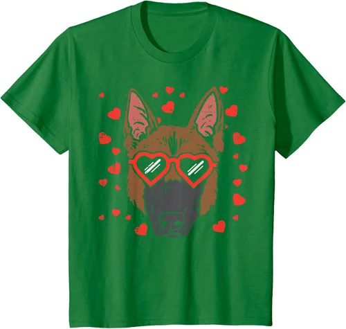 Vista 36 de Camiseta de regalo para perro con cara de pastor alemán, Negro, S