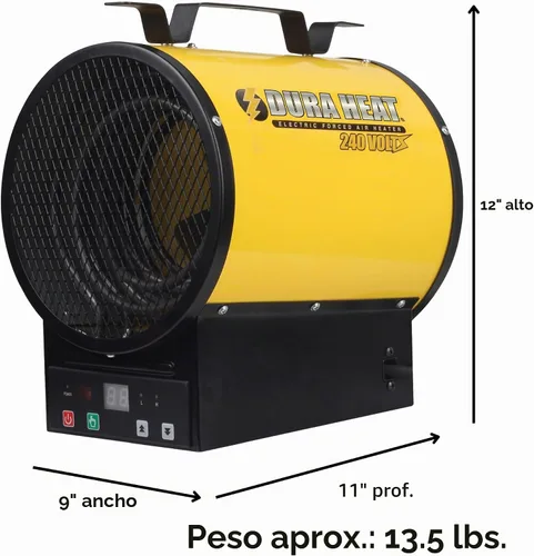 Vista 10 de Dura Heat calentador de aire eléctrico, 13,640 BTU- EUH4000R.