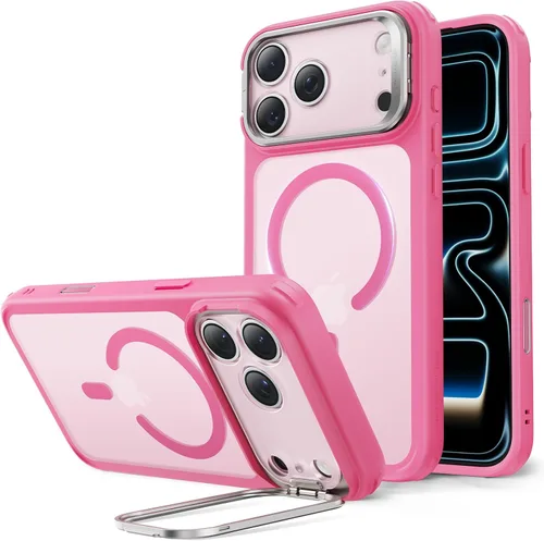 Vista 33 de ESR Funda para iPhone Air con soporte de almacenamiento, compatible con MagSafe, protección contra caídas de grado militar, funda magnética
