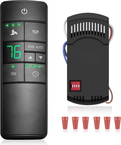 Vista 9 de Reemplazo de control remoto del ventilador de techo HD3 para decoración del hogar de Hampton Bay