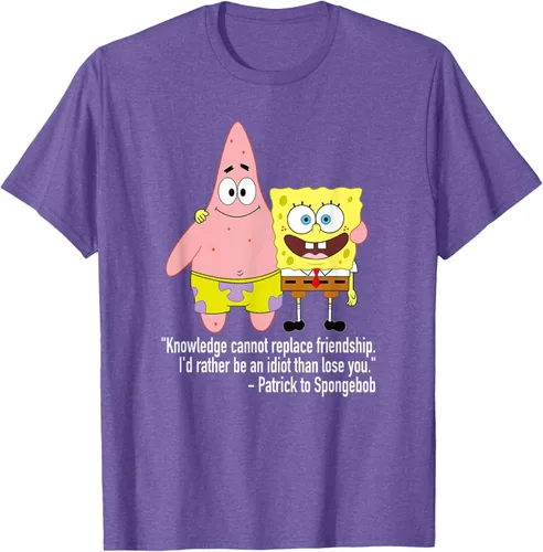 Vista 10 de Mademark x SpongeBob SquarePants - Patrick & SpongeBob - Camiseta de la amistad Asfalto