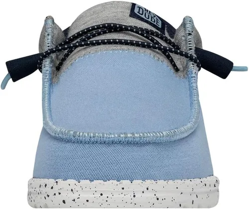 Vista 5 de Hey Dude Wally Tri Mocasines elastizados para hombre, cómodos y ligeros, sin cordones