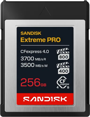 Vista 10 de SANDISK Tarjeta CFexpress Extreme PRO de 64 GB tipo B - SDCFE-064G-GN4NN