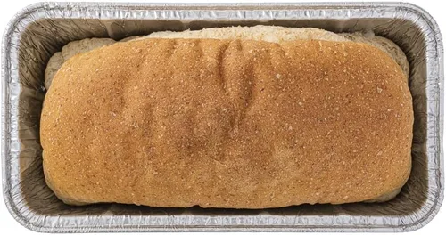 Vista 12 de Restaurantware Pastry Tek - Paneras de 8.5 x 4.3 pulgadas, 25 sartenes de aluminio listas para horno, 2 libras, congelables, de aluminio plateado