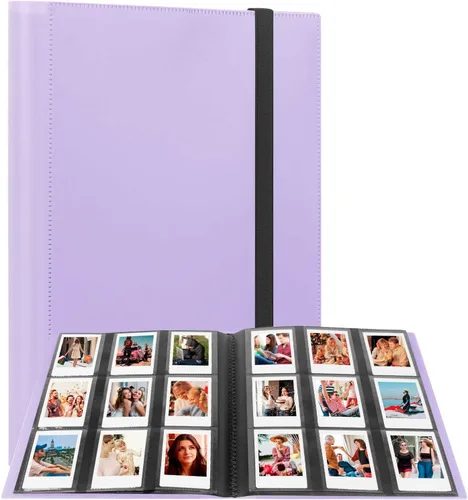 Vista 11 de Álbum de fotos de 560 bolsillos para cámara Fujifilm Instax Mini, cámara Polaroid, para cámaras instantáneas Fujifilm Instax 12 11 9 40 99 90 8 7