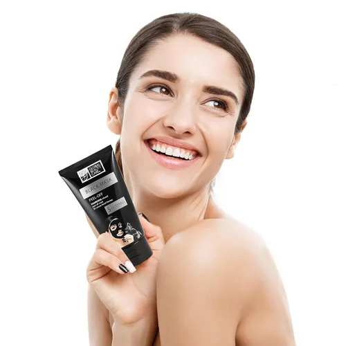 Vista 7 de Global Beauty Care Máscara negra despegable – Mascarilla facial de carbón para limpieza profunda, eliminación de puntos negros, minimización