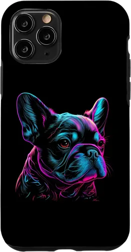 Vista 29 de French Bulldog Retro Design Case for iPhone 17