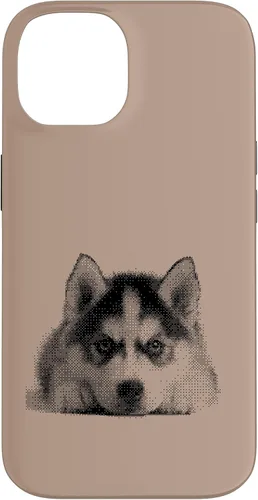 Vista 4 de Chic Husky Puppy for Dog Mom and Paw Parents Case for iPhone XR