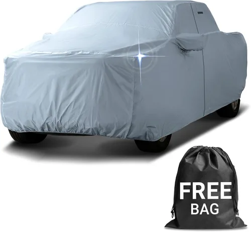 Vista 14 de iCarCover Funda de camión personalizada para Dodge Ram 1500 cabina regular, 6.5 pies, cama regular 1994-2010, impermeable, para todo tipo de clima
