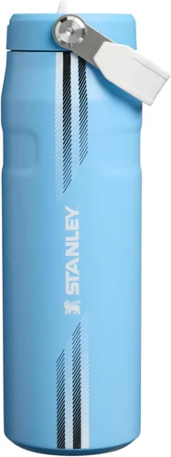 Vista 25 de STANLEY IceFlow 2.0 - Vaso con pajita, 30 onzas, color blanco y azul oscuro Equipo Blanco Azul Oscuro