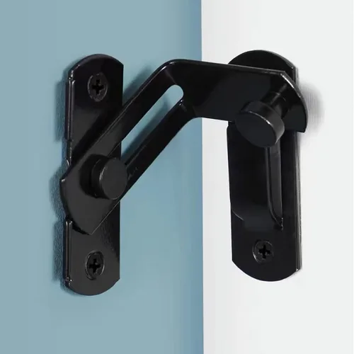 Vista 5 de Tunish - Cerradura grande para puerta corrediza de granero, pestillo de puerta delantera de seguridad para gabinete de vino, baño, garaje, jardín