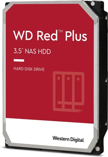 Vista 22 de Western Digital 2TB WD Red Plus Disco duro interno NAS HDD - 5400 RPM, SATA 6 Gb/s, CMR, caché de 64 MB, 3.5" -WD20EFPX
