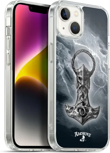Vista 108 de Head Case Designs Funda de gel con licencia oficial de Alchemy Gothic 13 Dagger Illustration [protección de grado militar] compatible con Apple