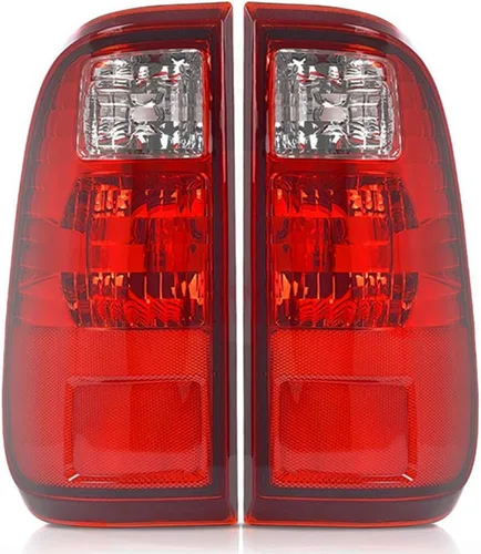Vista 15 de PIT66 Luces Traseras, Compatible con Ford F150 2009 2010 2011 2012 2013 2014 Pickup SVT, Lente Negro, Acabado Cromado, Juego de Lámparas Traseras 1