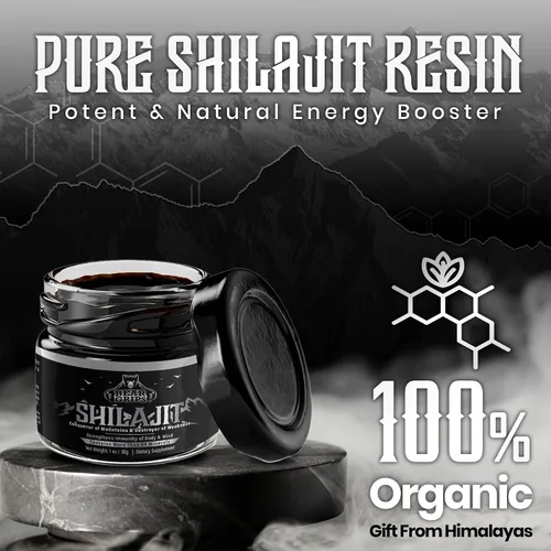 Vista 6 de Shilajit Pure Himalayan Organic - Pure Himalayan Shilajit Supplement - Original Shilajit for Men Pure Shilajit Resin