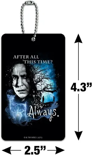 Vista 6 de Harry Potter Always Luggage Card Suitcase Carry-On ID Tag