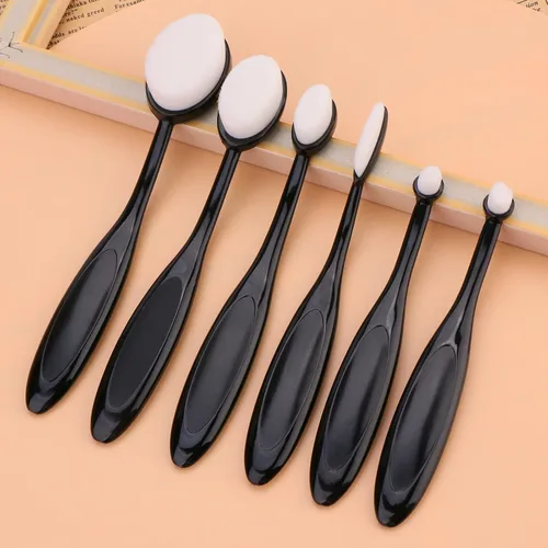 Vista 10 de UNIMEIX Paquete de 5 pinceles de mezcla para hacer tarjetas, manualidades, juego de pinceles para licuadora de tinta, herramienta de fondo de papel