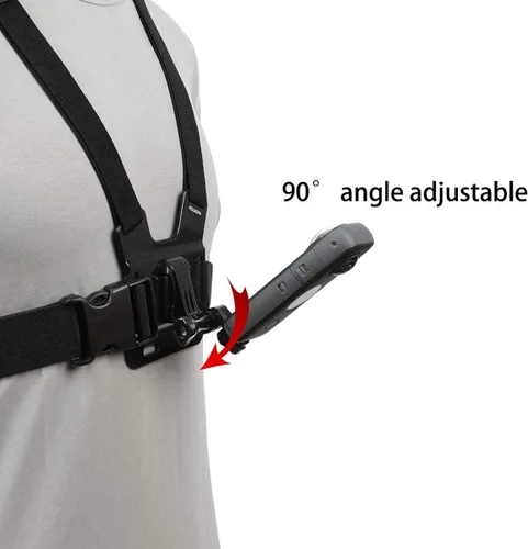 Vista 3 de PellKing Kit de accesorios para Insta360 One X5/X4/X3/X2/X, tercera versión de soporte para cuello para collar de video, nuevo soporte de correa