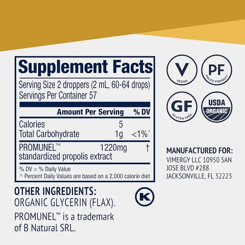 Vista 6 de Vimergy Kit PropolisPure (3.9 fl oz) y Dulse Atlántico (1.9 fl oz)