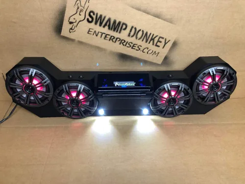 Vista 7 de RZR PRO XP Barra de sonido Altavoces de torre Estéreo Bluetooth Radio Razor - PROXPRGB