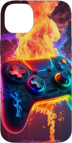 Vista 15 de Gamer Aesthetic Graphic Gaming Video Games Boys Funda para iPhone 17 para adolescentes y niños