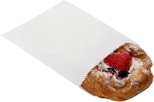 Vista 16 de Restaurantware Bag Tek - Bolsas de sándwich de 7 x 5 pulgadas, 100 bolsas de panadería a prueba de grasa, desechables para microondas, papel negro