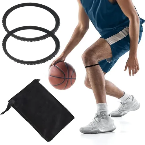 Vista 6 de Paquete de 2 Rótulas con Rodillera para Alivio del Dolor del Tendón Rotuliano - Rodillera para Tendinitis Rodilla del Saltador Correr Deportes