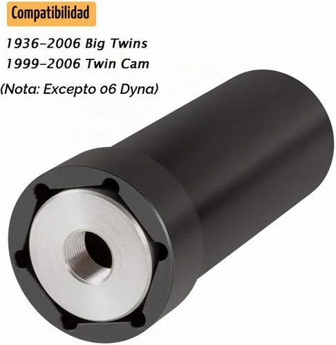 Vista 3 de Llave de piñón de eje principal para motor Harley-Davidson Big Twins 1936-2006 y doble leva, herramienta de enchufe de polea de eje principal de 1