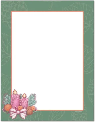 Vista 4 de Bows Holiday - Papel para impresora láser y inyección de tinta (25 hojas)