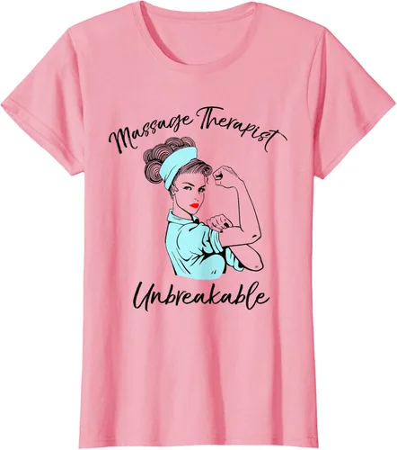 Vista 10 de Camiseta de masaje irrompible para terapeuta de masaje, Blanco, S