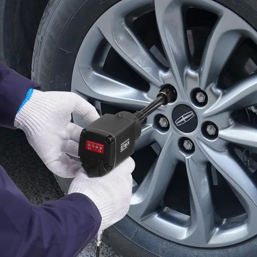 Vista 7 de VEVOR Llave de Impacto Neumática, Pistola de Impacto Neumática de Transmisión de 3/8 Pulgadas, Hasta 690 ft-lbs de Torque de Aflojamiento