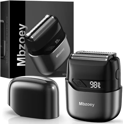 Vista 9 de Mbzoey Afeitadoras eléctricas de lámina para hombres: IPX7 resistente al