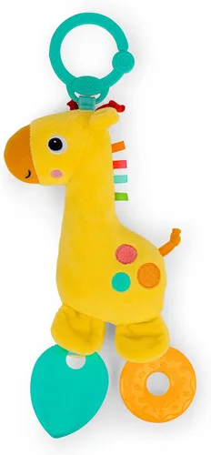 Vista 7 de Bright Starts Pull, Play & Boogie - Juguete de actividad musical para cochecito - Jirafa - Unisex, Recién Nacido +