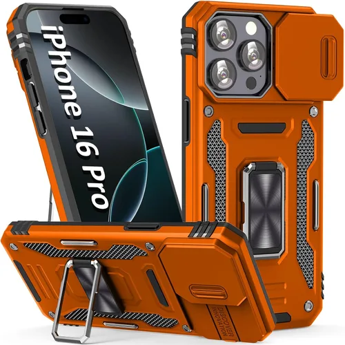 Vista 35 de Funda para iPhone 15 Pro, color verde alpino