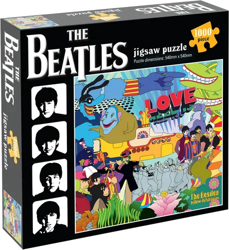 Vista 2 de Beatles Yellow Submarine (rompecabezas de 1000 piezas)