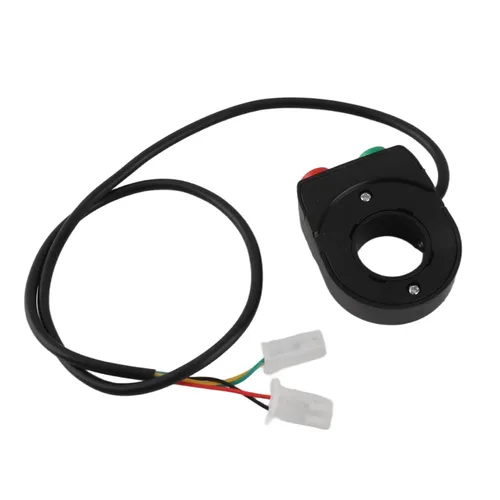 Vista 7 de 2 en 1 Faros delanteros de motocicleta Interruptor de encendido/apagado de bocina, interruptores de botón de control de agarre para motocicleta