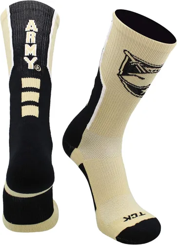 Vista 9 de TCK NCAA Perimeter Crew Socks, calcetines deportivos de equipo de rendimiento atlético para hombres y mujeres, absorben la humedad, con licencia