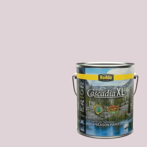 Vista 71 de Rodda Paint CASCADIA XL Pintura e imprimación de satén exterior en uno, cuarto de galón, bikini lavanda