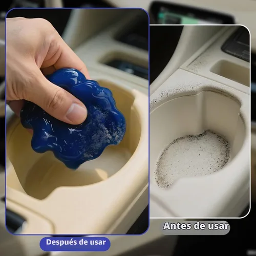 Vista 6 de ASFSKY - Masilla de limpieza para coche, gel de limpieza universal, arándano