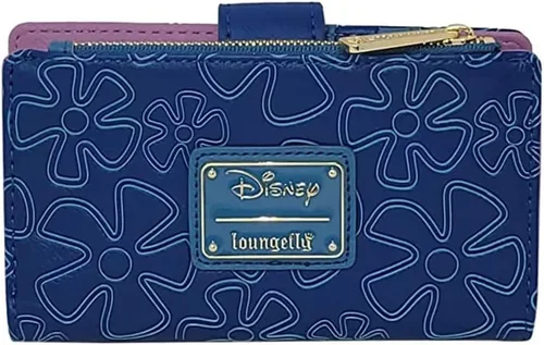Vista 6 de Loungefly Cartera de cuero sintético Disney Stitch Wallet Snap Flap Clutch, Varios