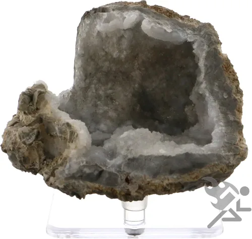Vista 3 de OnFireGuy Soporte de exhibición de tres clavijas de 2.5 pulgadas con protectores antiarañazos para fósiles, minerales, rocas y geodas, paquete de 3