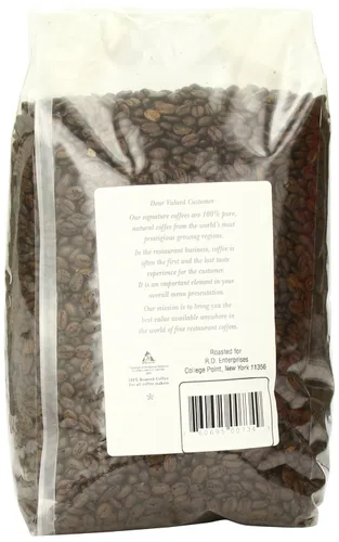 Vista 2 de Chef's Quality Café colombiano en grano entero, 10 libras