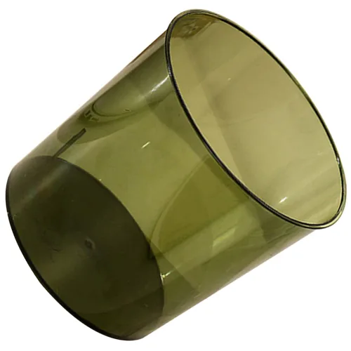 Vista 9 de LIFKOME Papelera de plástico para basura, cubo de basura pequeño, redondo, contenedor de basura para fiestas, para baño, dormitorio, oficina